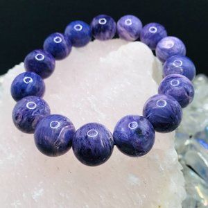 - Large Charoite Bracelet